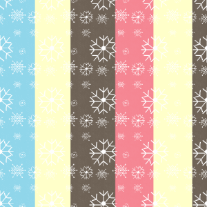 Snowflakes and Stripes Background