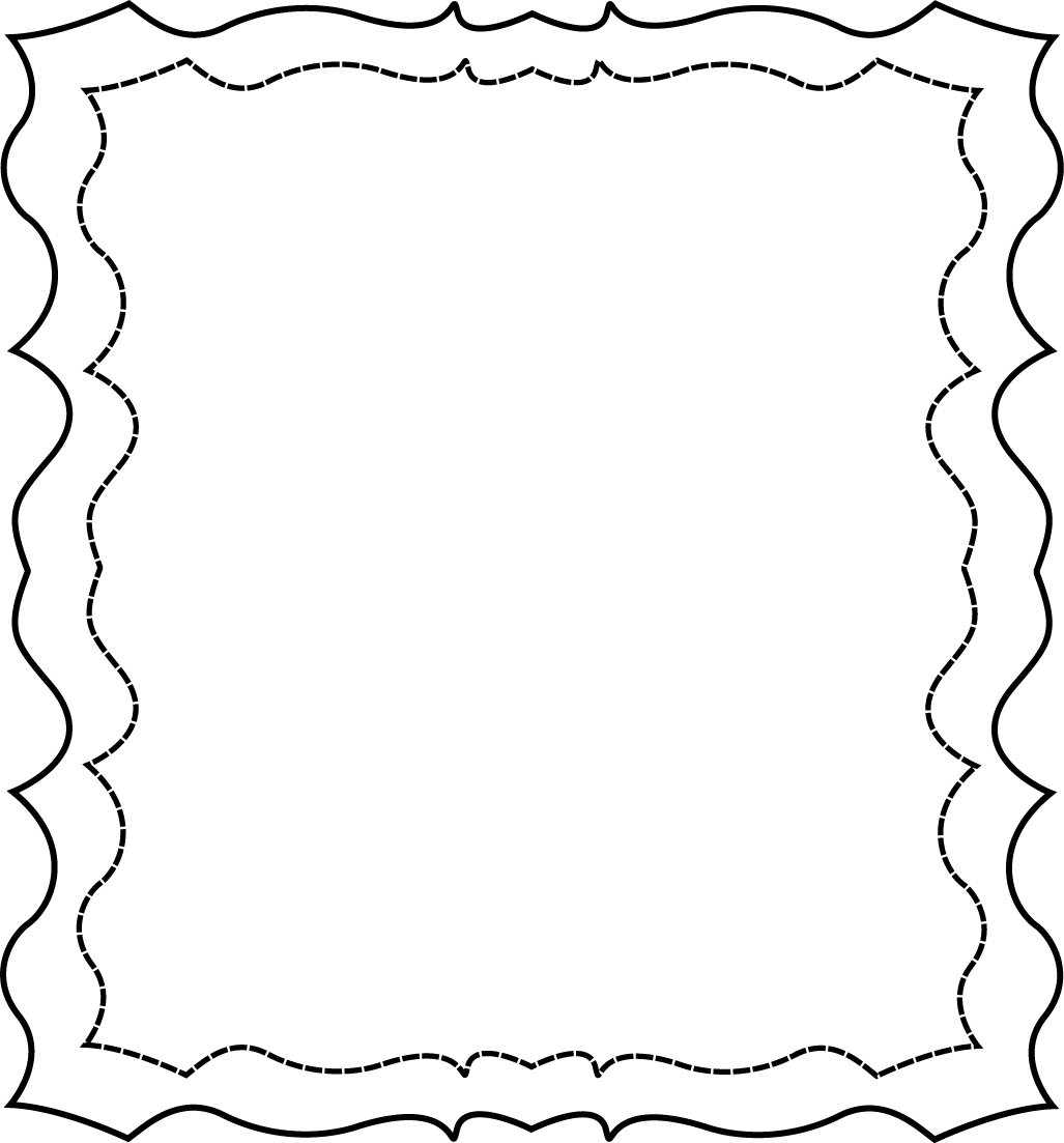 clipart frames and borders black and white - photo #30