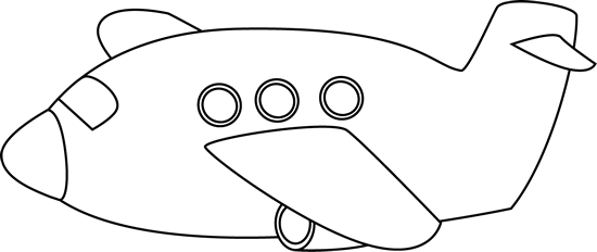 airplane clipart black and white takeoff - photo #22