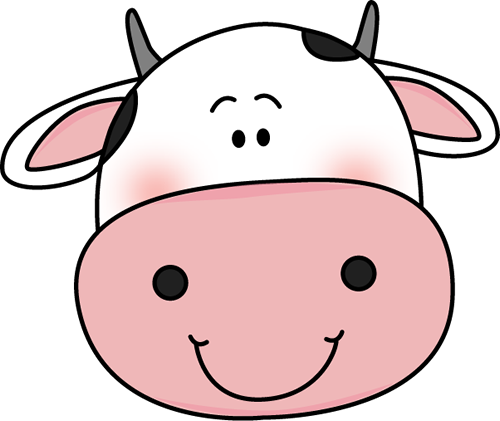 cow head clip art - photo #1