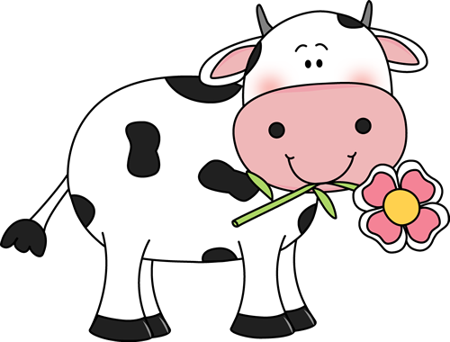 cow eating clipart - photo #32