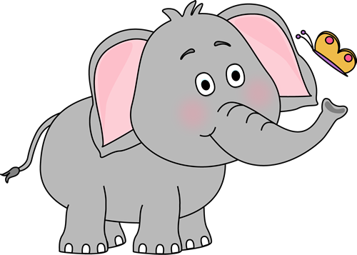 free clipart of an elephant - photo #19
