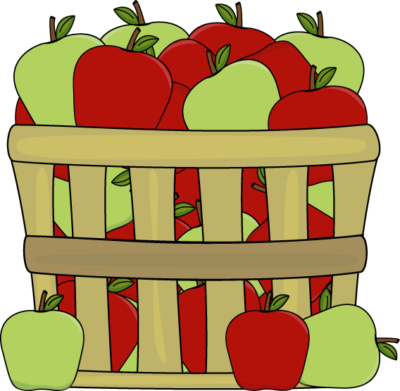 apple basket clip art free - photo #5