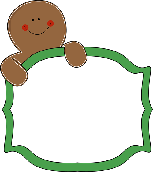 free printable gingerbread man clipart - photo #8