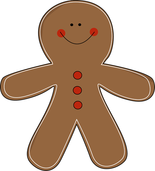 free clipart of a gingerbread man - photo #7