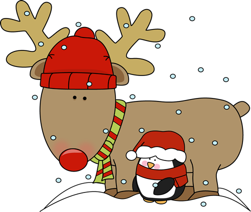 christmas reindeer clipart images - photo #26