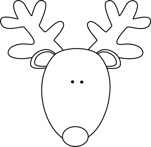 57 Unicorn Reindeer Head Coloring Pages Free with Printable