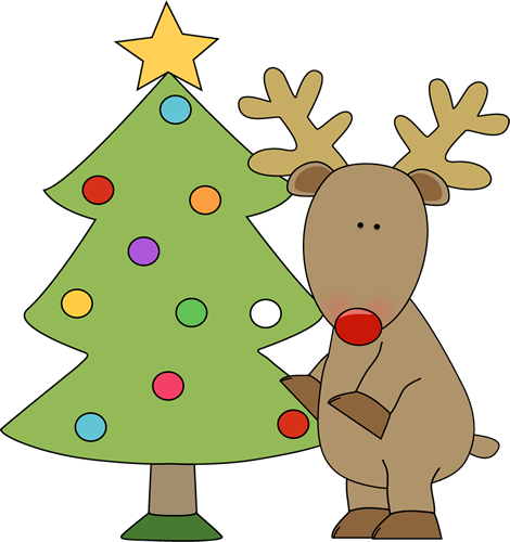 christmas reindeer clipart images - photo #23