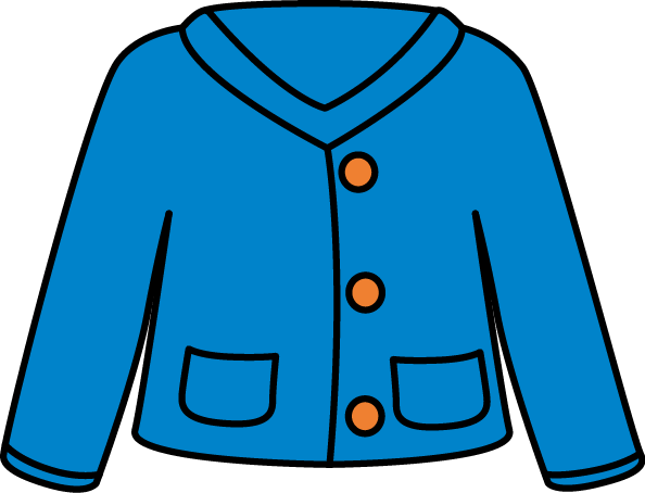 blue jacket clipart - photo #6