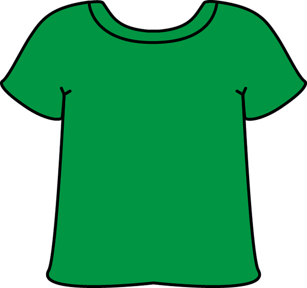 green t shirt clipart - photo #5