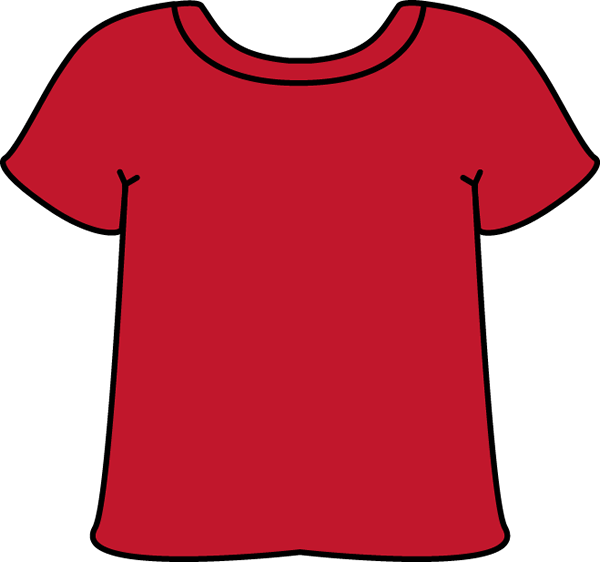 red t shirt clip art - photo #11