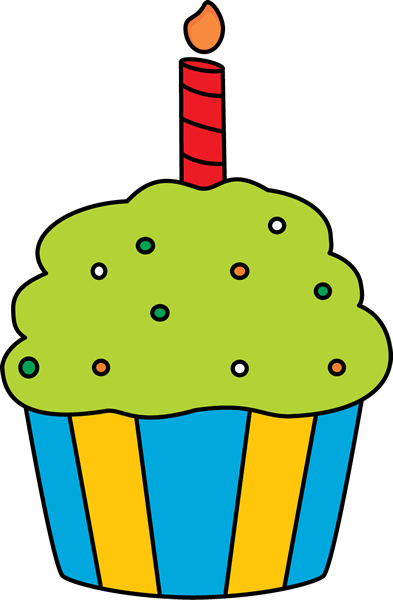 birthday cupcake clipart - photo #5