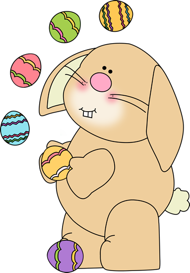 clipart easter eggs and bunny - photo #15