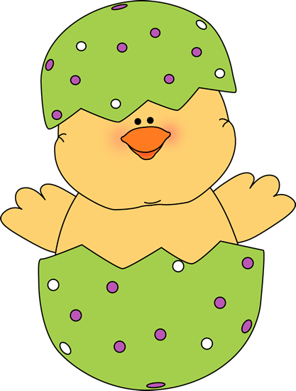 easter chick free clipart - photo #2
