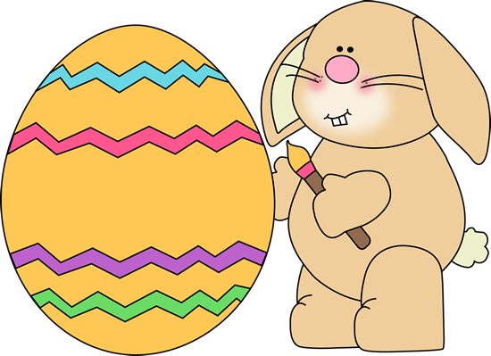 clip art easter eggs and bunny - photo #8