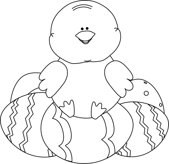 free easter egg clipart black and white - photo #29