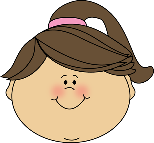 clipart girl smiling - photo #44