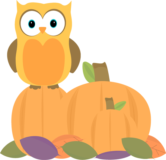 Autumn Owl Clip Art - Autumn Owl Image