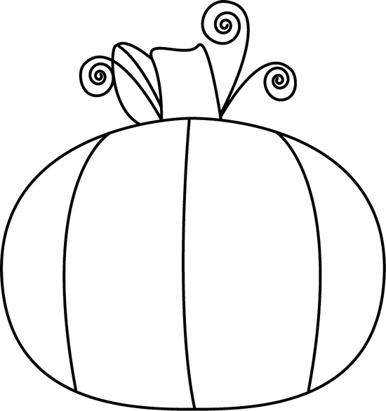free black white pumpkin clip art - photo #16