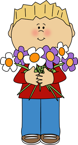 clipart giving flowers - photo #19