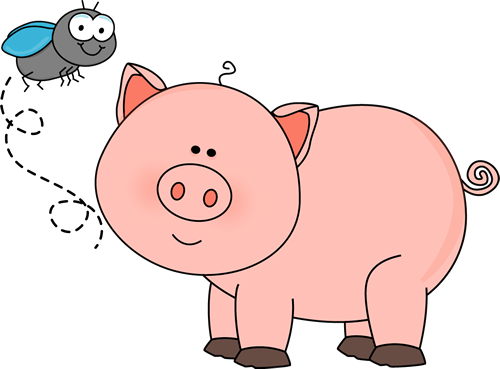 funny pig clipart - photo #32