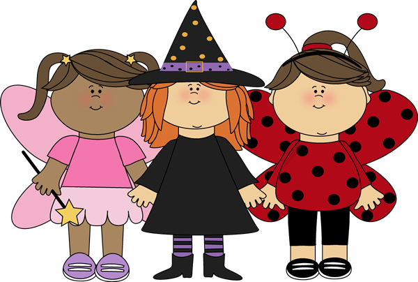 clipart halloween trick or treaters - photo #4