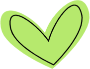 Modern Green Heart