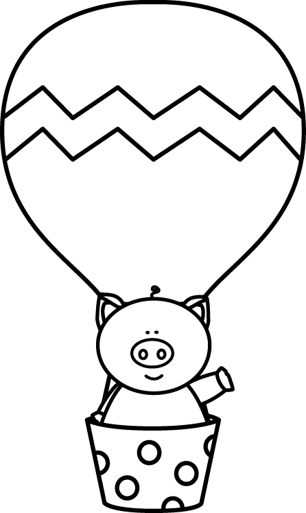 clipart balloons black and white - photo #38