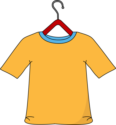 clipart of clothes hanging in a closet - photo #31