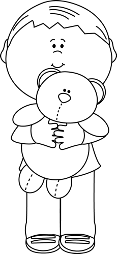 teddy bear clipart black and white - photo #36