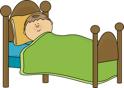 clipart girl sleeping in bed - photo #26