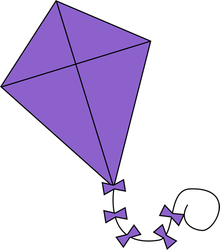 kite shape clipart - photo #33