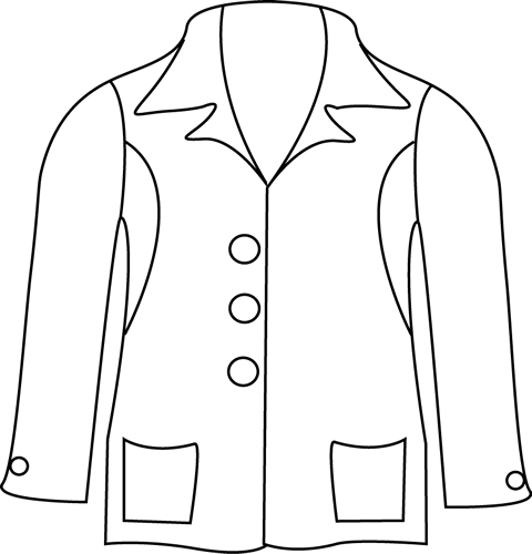 clipart picture of a jacket - photo #39