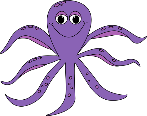 free animated octopus clipart - photo #13
