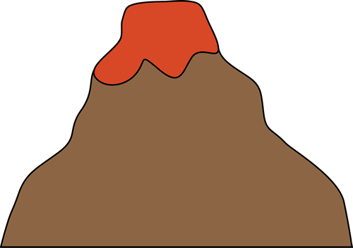 clipart volcano pictures - photo #32