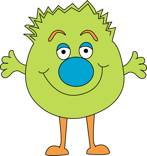 funny monster clipart - photo #2