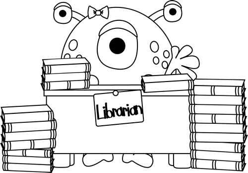 library clipart black and white - photo #6