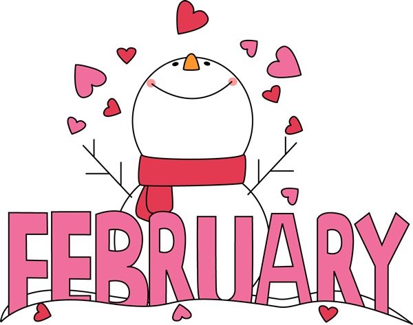 February Clip Art February Images Month Of February Clip Art