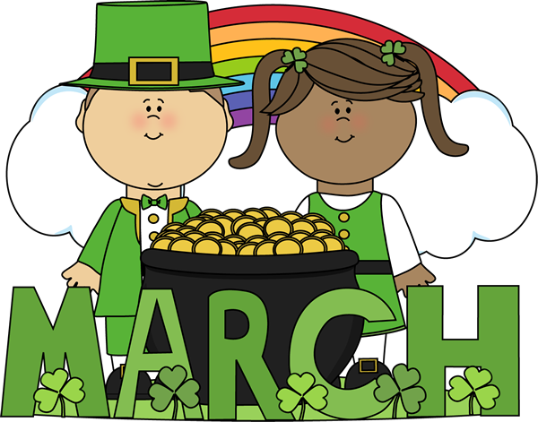 Month of March Saint Patrick's Day