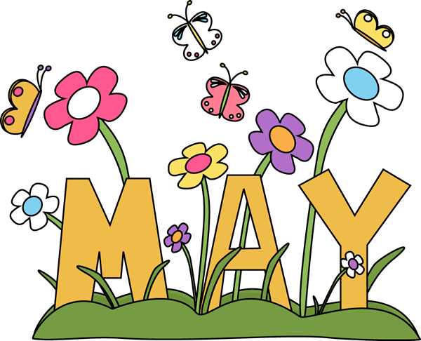 May Clip Art - May Images - Month of May Clip Art