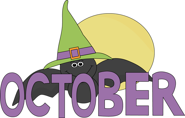 Month of October Halloween Bat