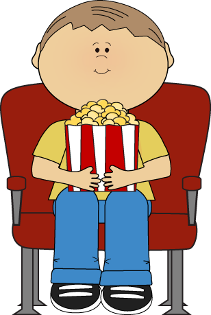 Movies  Theater on Boy In Movie Theater Clip Art Image   Boy Sitting In A Movie Theater