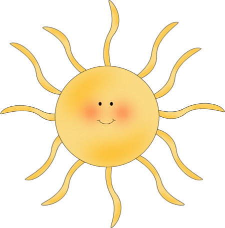 free clip art sunshine. Sun Clip Art Image - cute,