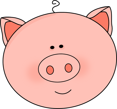 clipart pig face - photo #2
