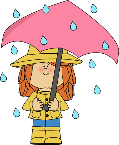 clipart of umbrellas and rain - photo #28