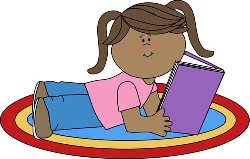 free clipart girl reading - photo #10