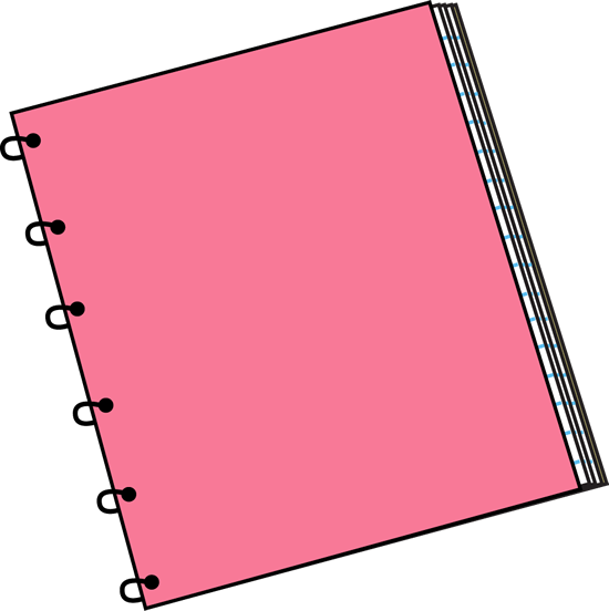 notebook binder clipart - photo #22