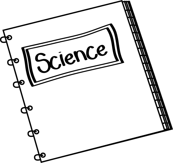 free black and white clip art science - photo #4