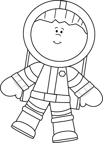 clip art outer space black and white - photo #13