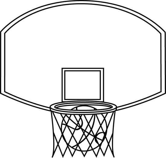 Basketball Net Black And White